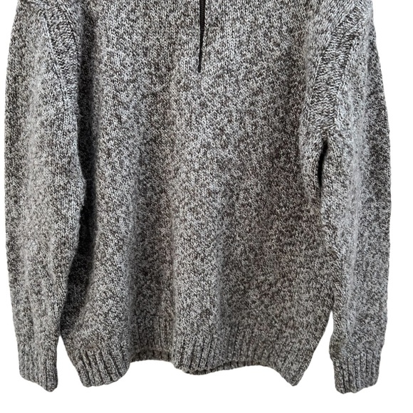 Woolrich  Eco Rich Woodward Half Zip Wool Sweater in Hazelnut Size XL - Picture 5 of 15